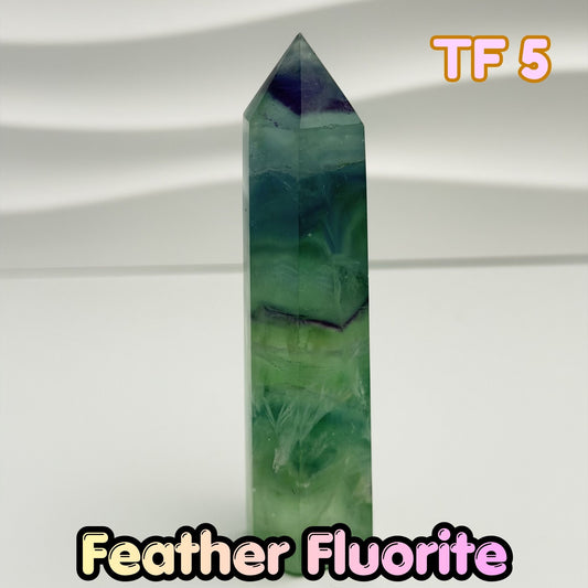 Feather Fluorite Tower | TF5