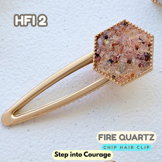 Fire Quartz Hair Clip | HFI2