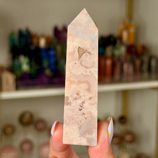 Pink Amethyst Obelisk Tower | PA7