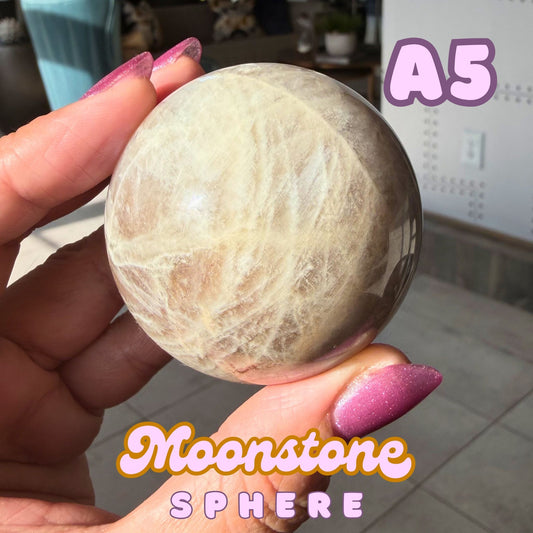Moonstone Sphere |A5