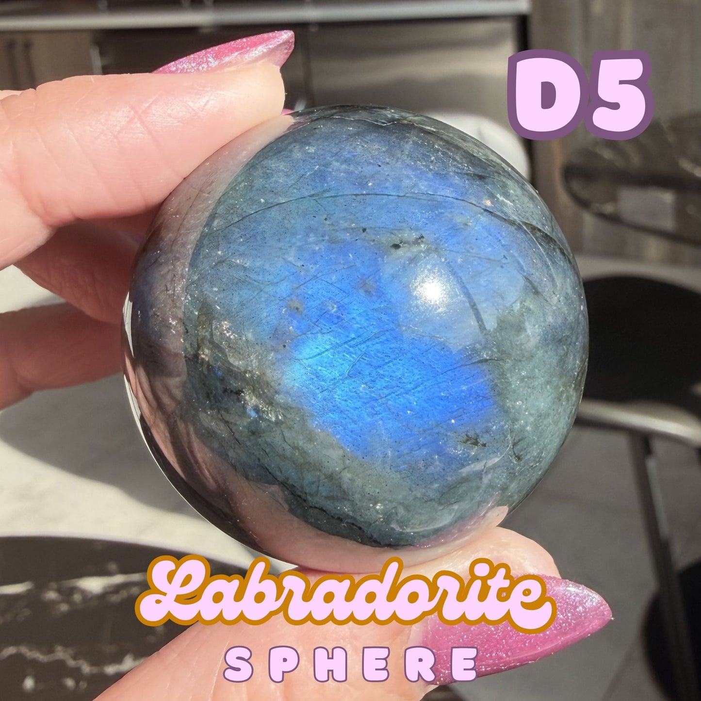 Labradorite Sphere | D5