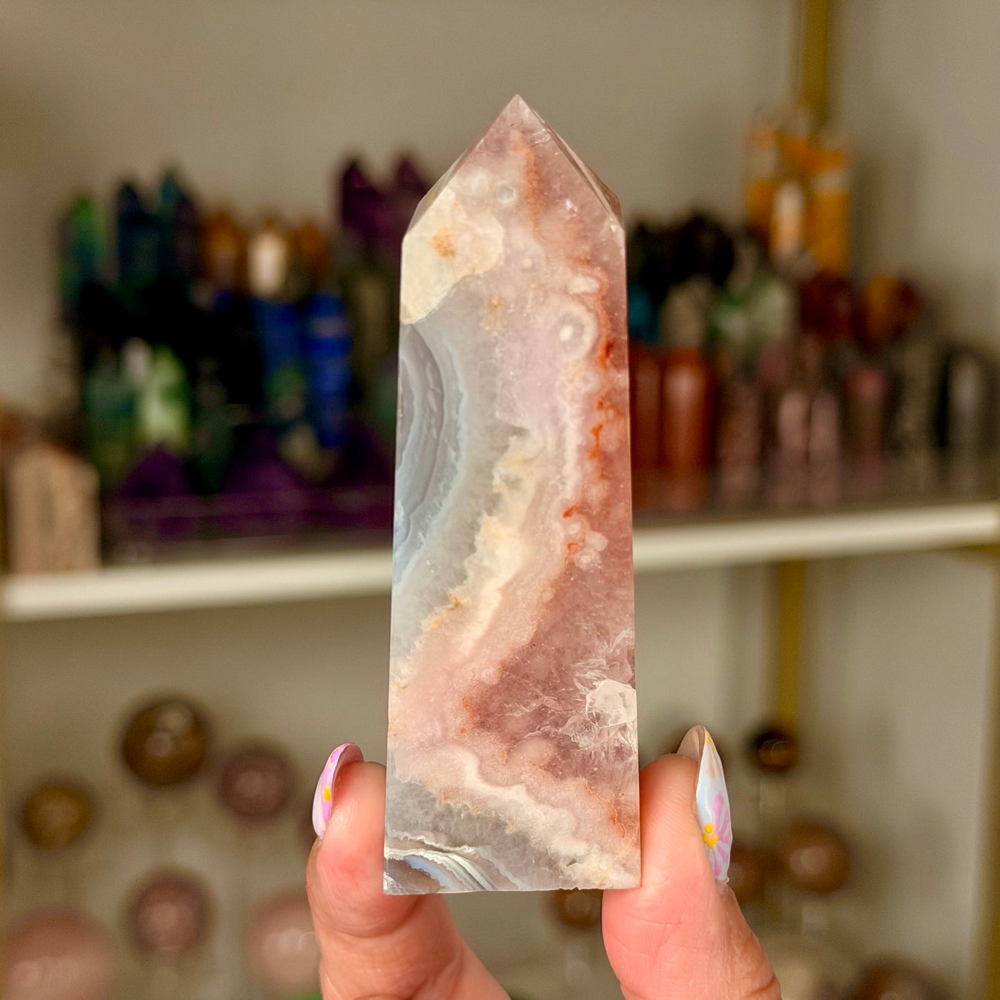 Pink Amethyst Obelisk Tower | PA9