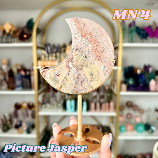 Picture Jasper Moon on Stand | MN4