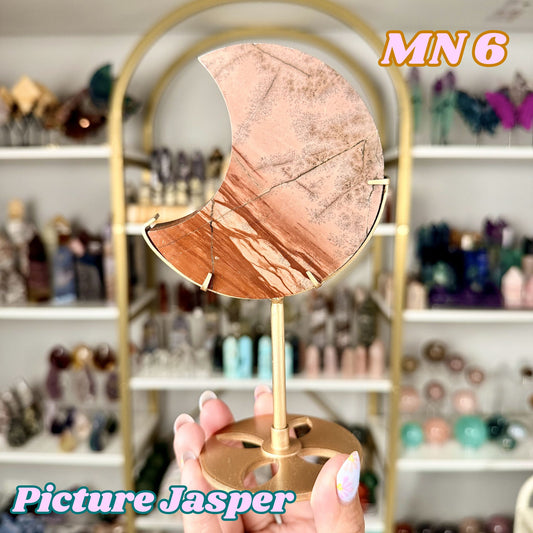 Picture Jasper Moon on Stand | MN6