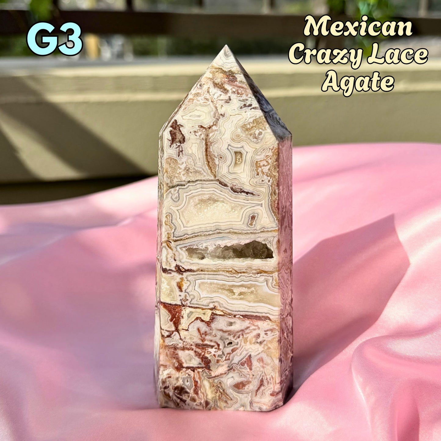 Mexican Agate Tower | G3