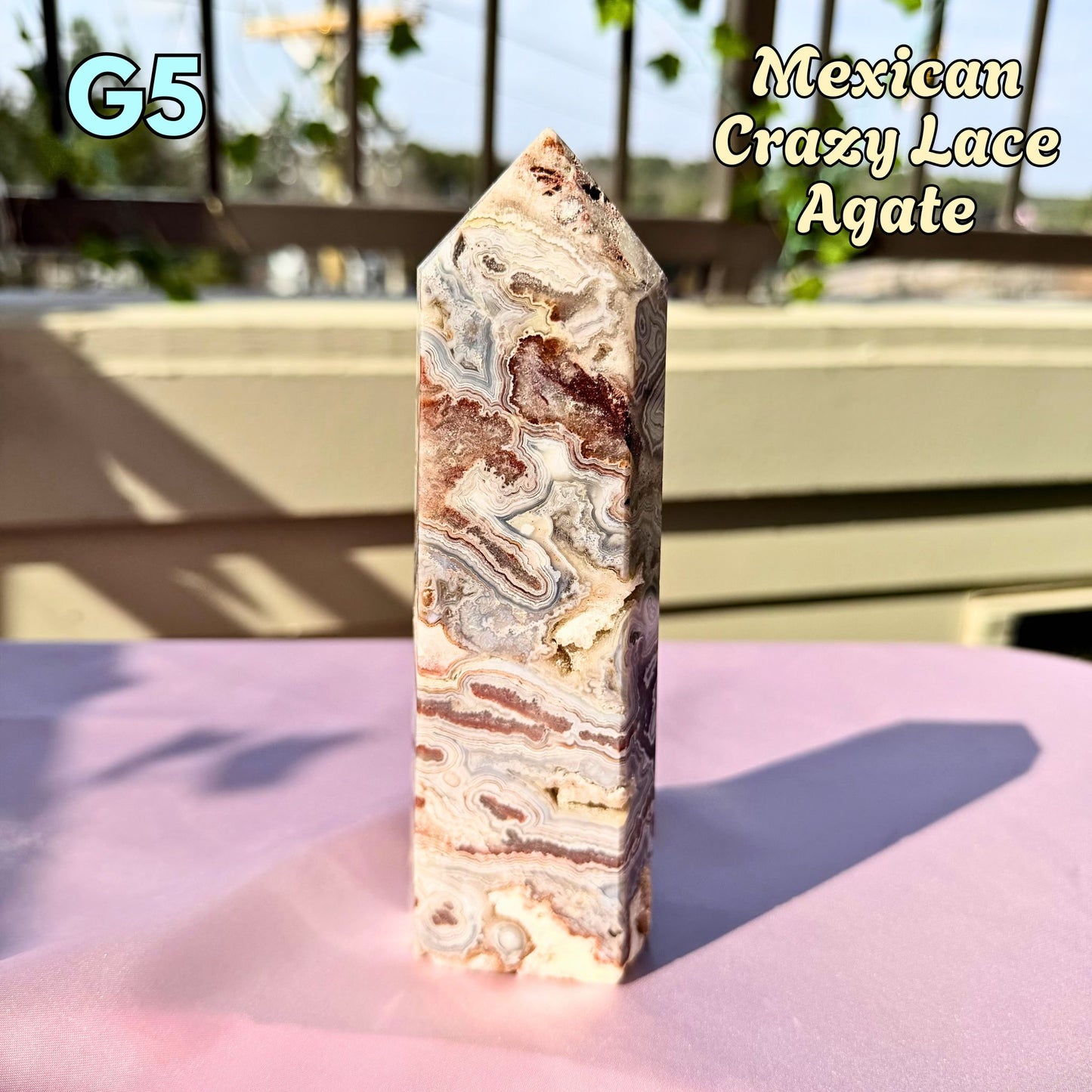 Mexican Agate Tower | G5