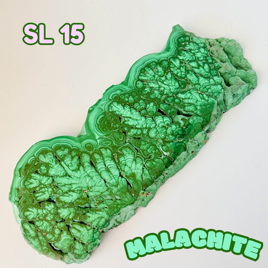 Natural Congo Malachite Slab | SL 15