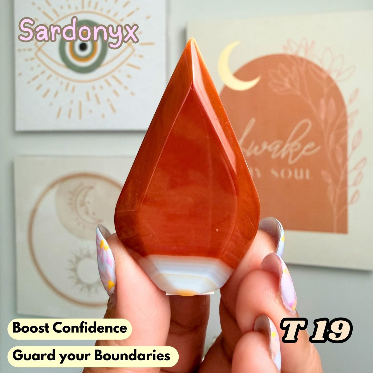 Sardonyx Flame Freeform | T19