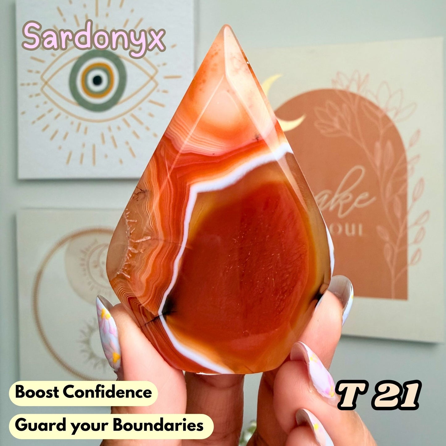 Sardonyx Flame Freeform | T21