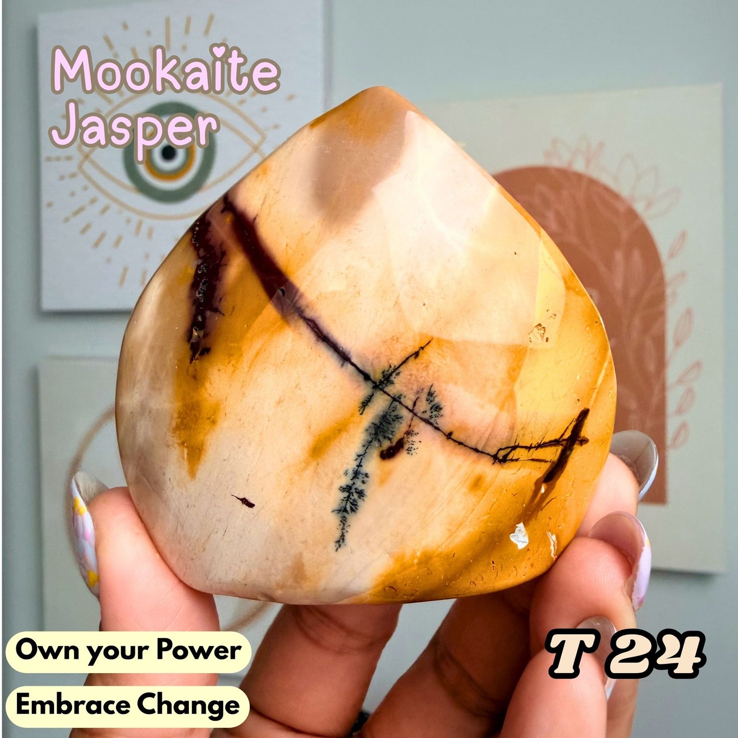 Mookaite Jasper Flame Freeform | T24