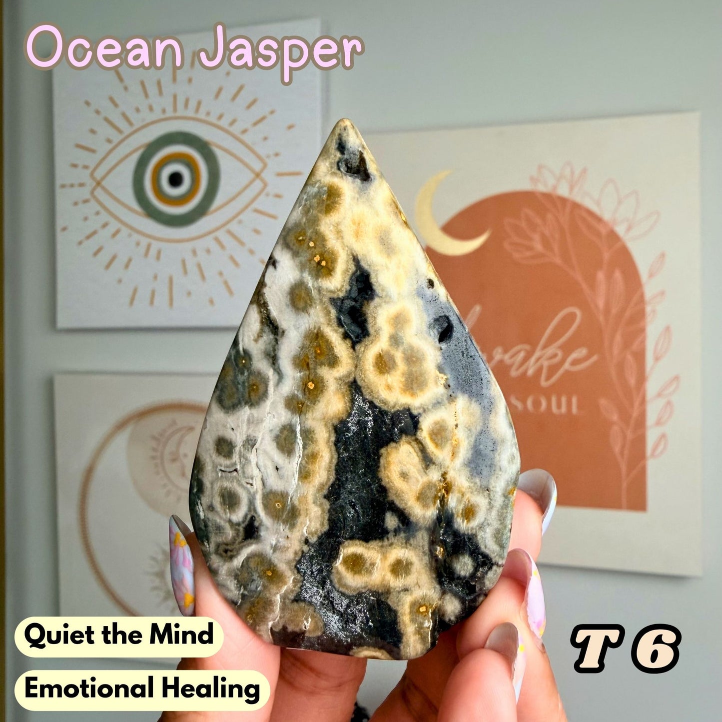 Ocean Jasper Flame Freeform | T6