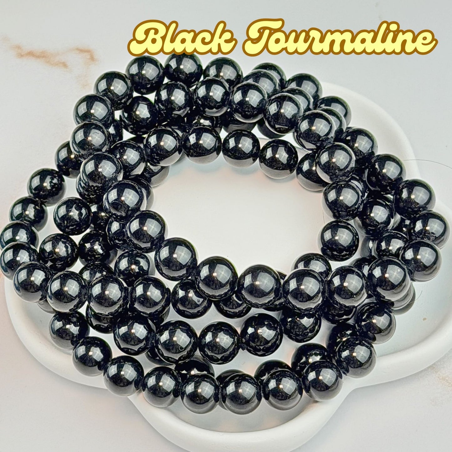 Black Tourmaline 8mm Bracelet