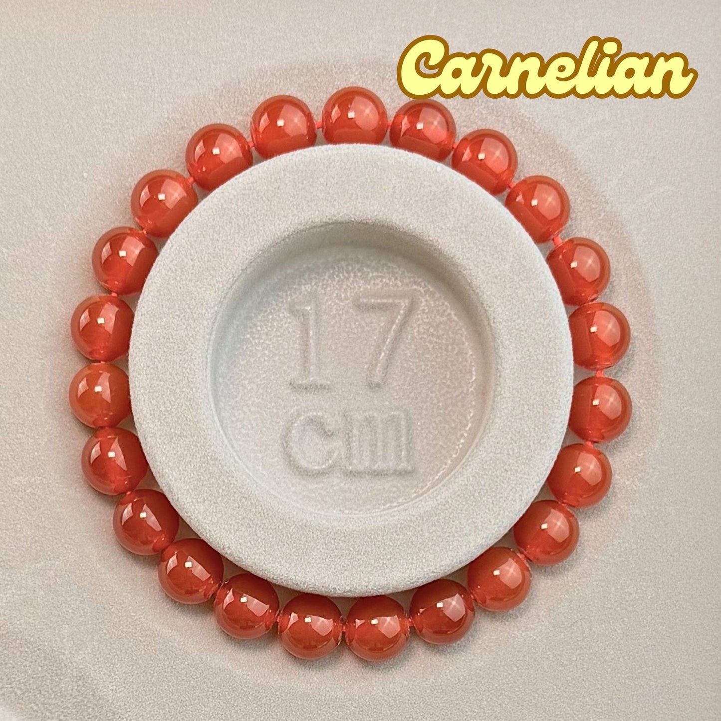Carnelian 8mm Bracelet
