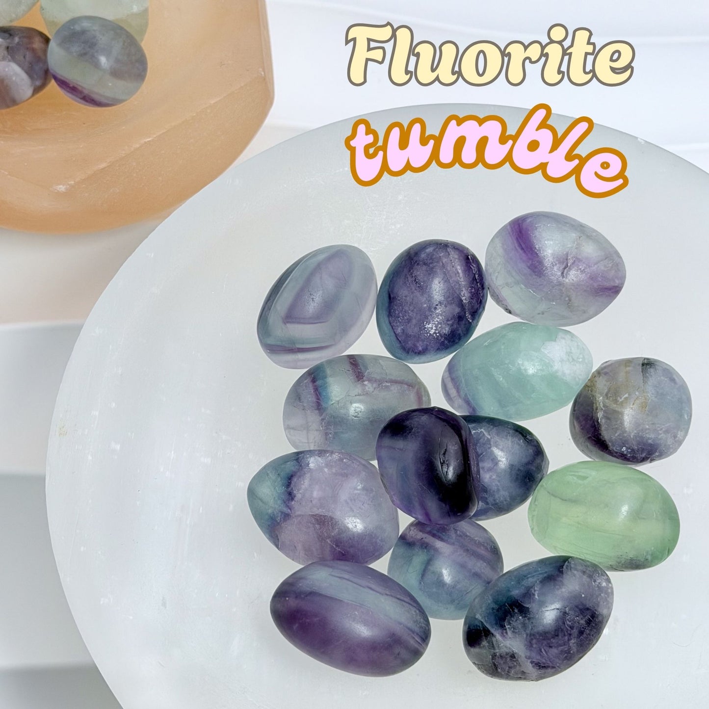Fluorite Tumbled Stone