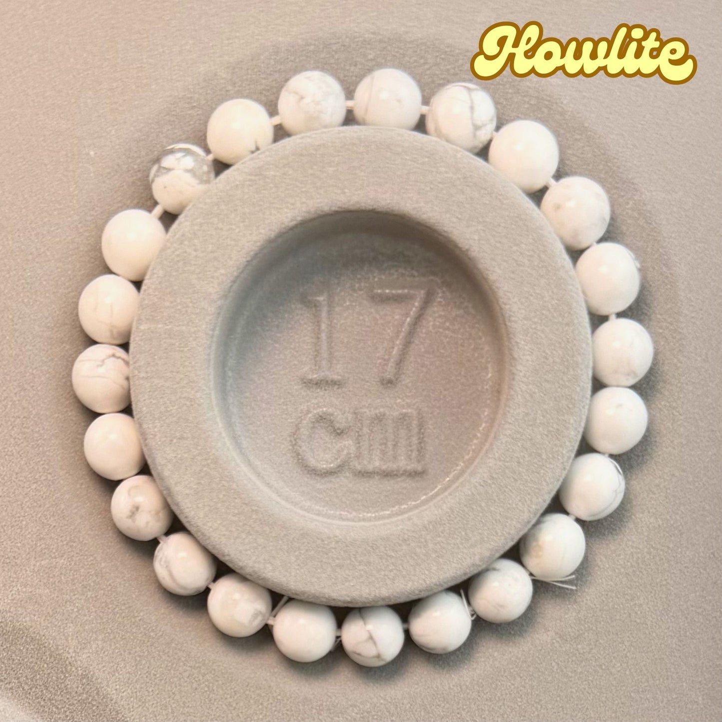 Howlite 8mm Bracelet