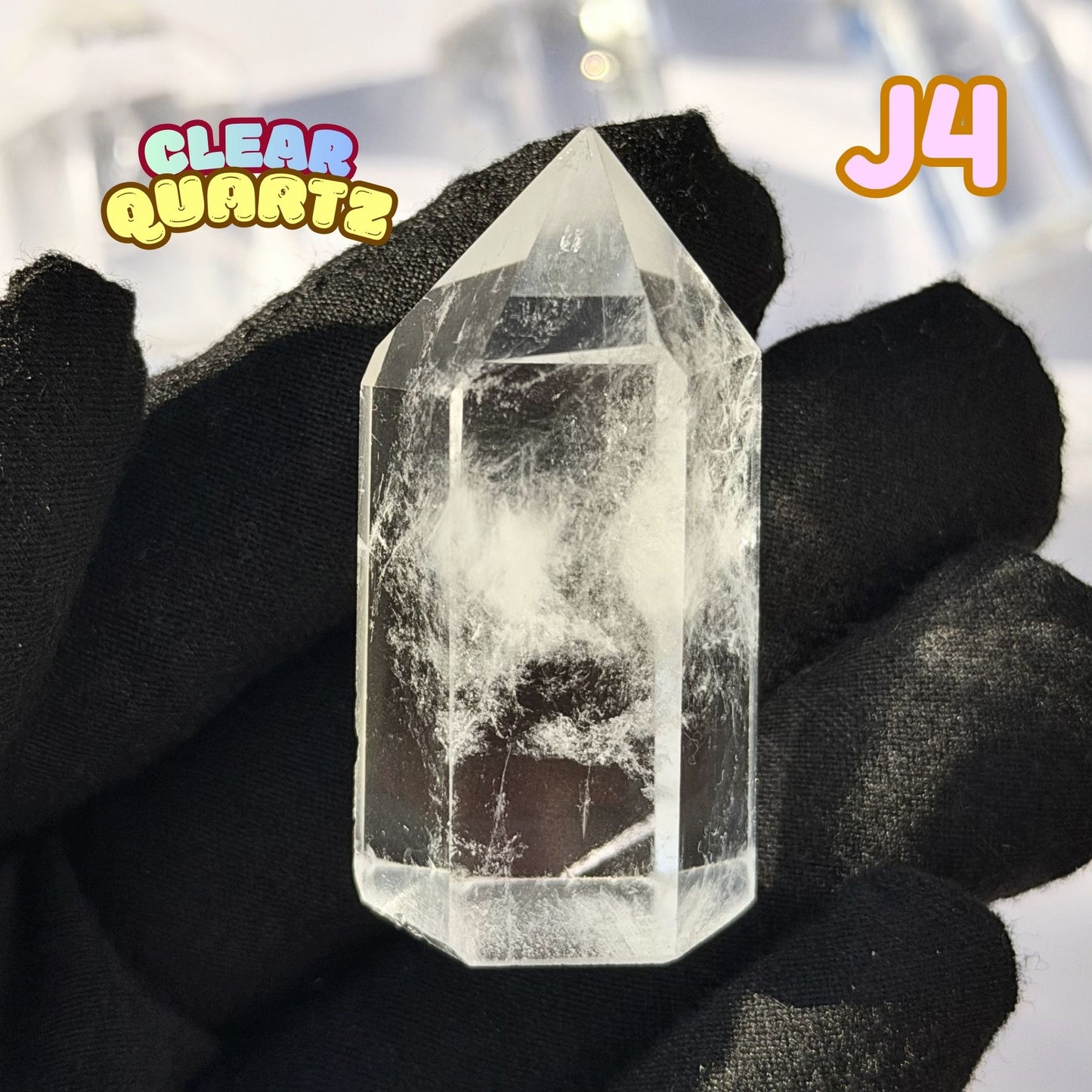 Clear Quartz Tower | J4