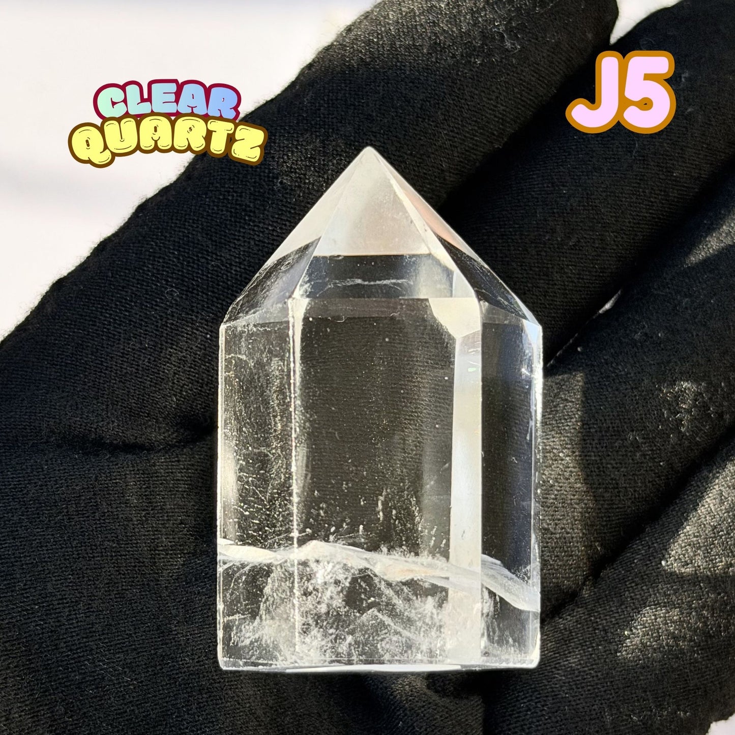 Clear Quartz Tower | J5