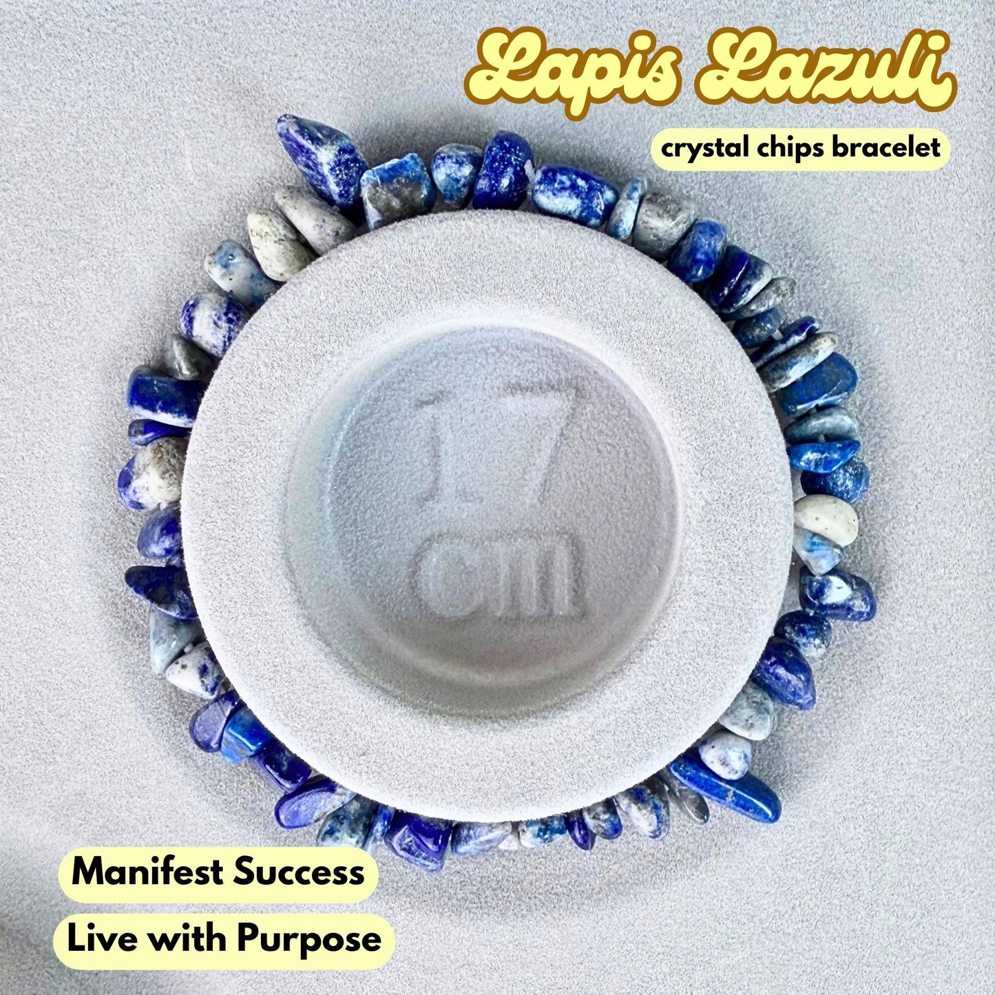 Lapis Lazuli Chip Bracelet