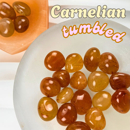 Carnelian Tumbled Stone