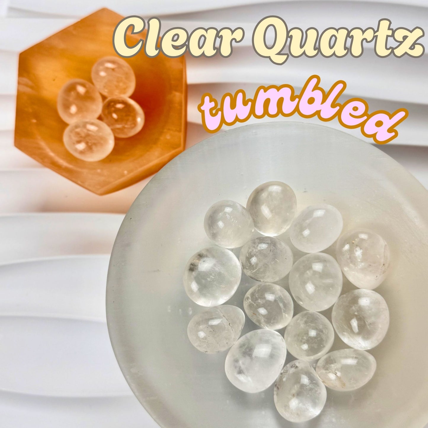 Clear Quartz Tumbled Stone