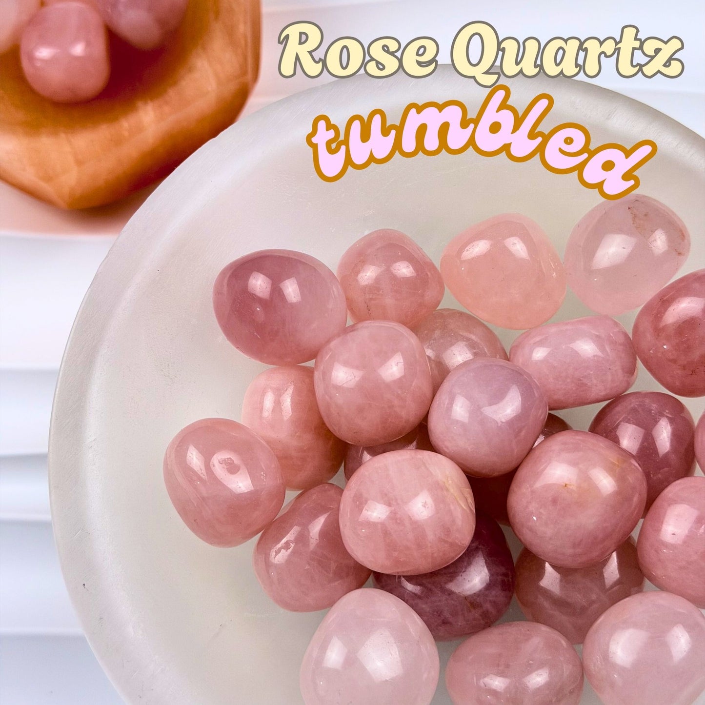 Rose Quartz Tumbled Stone