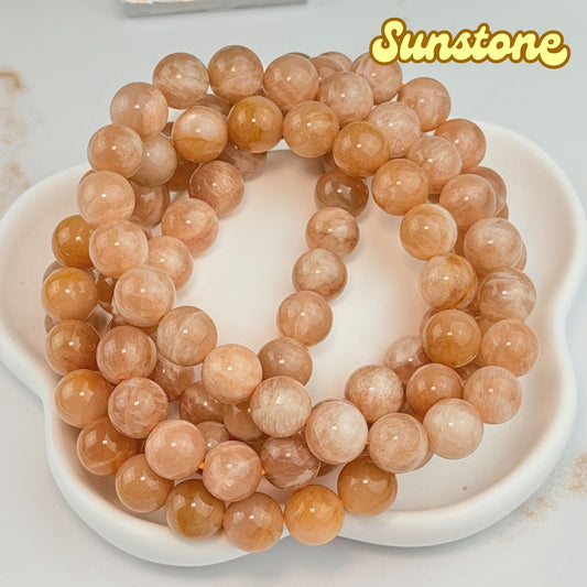 Sunstone 8mm Bracelet