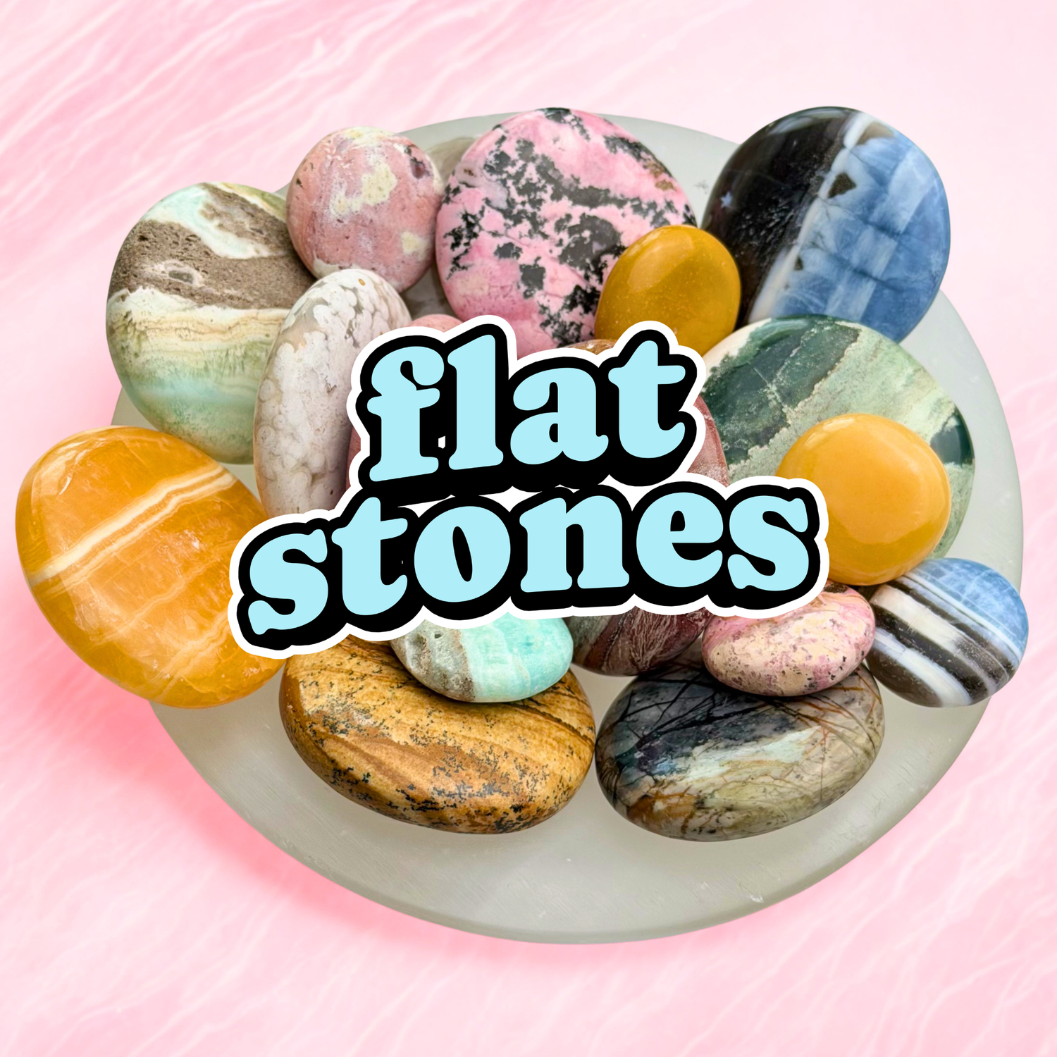 flat stones
