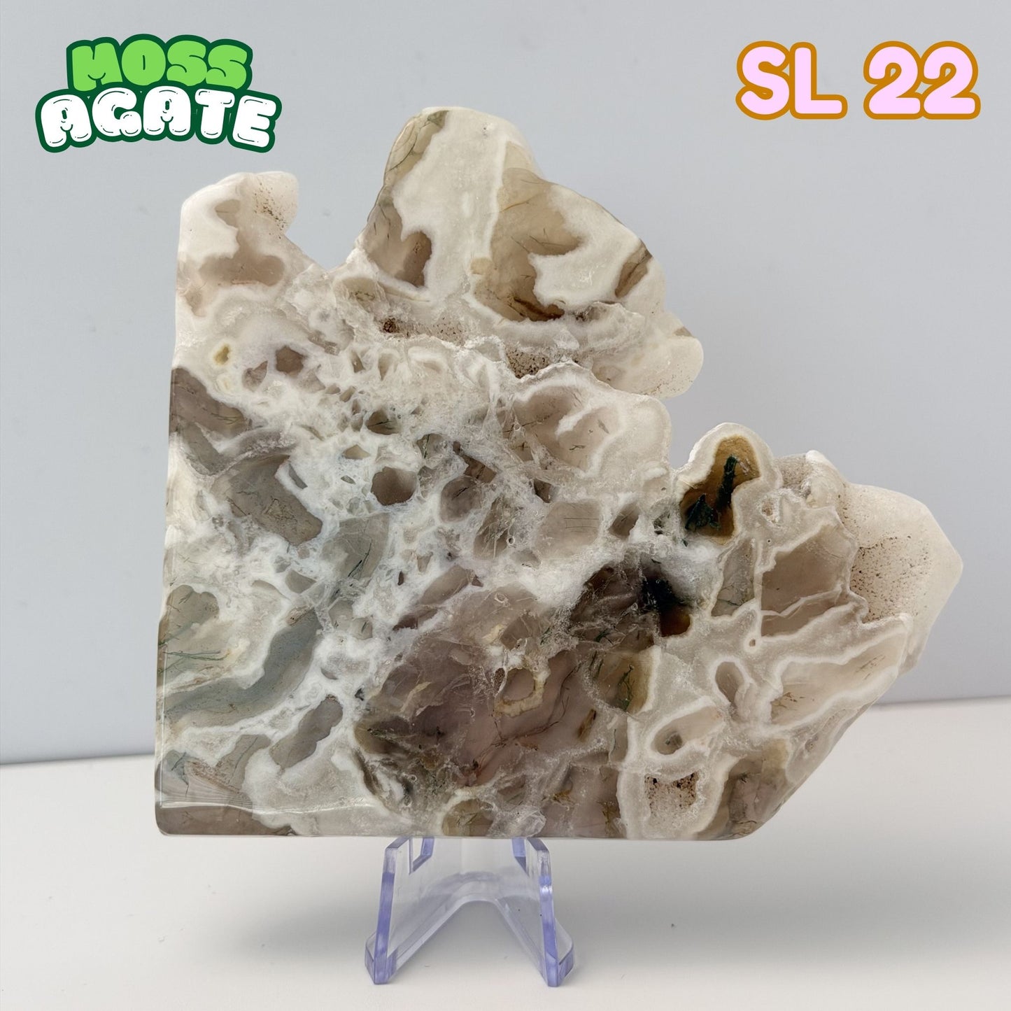 Moss Agate Slab | SL 22