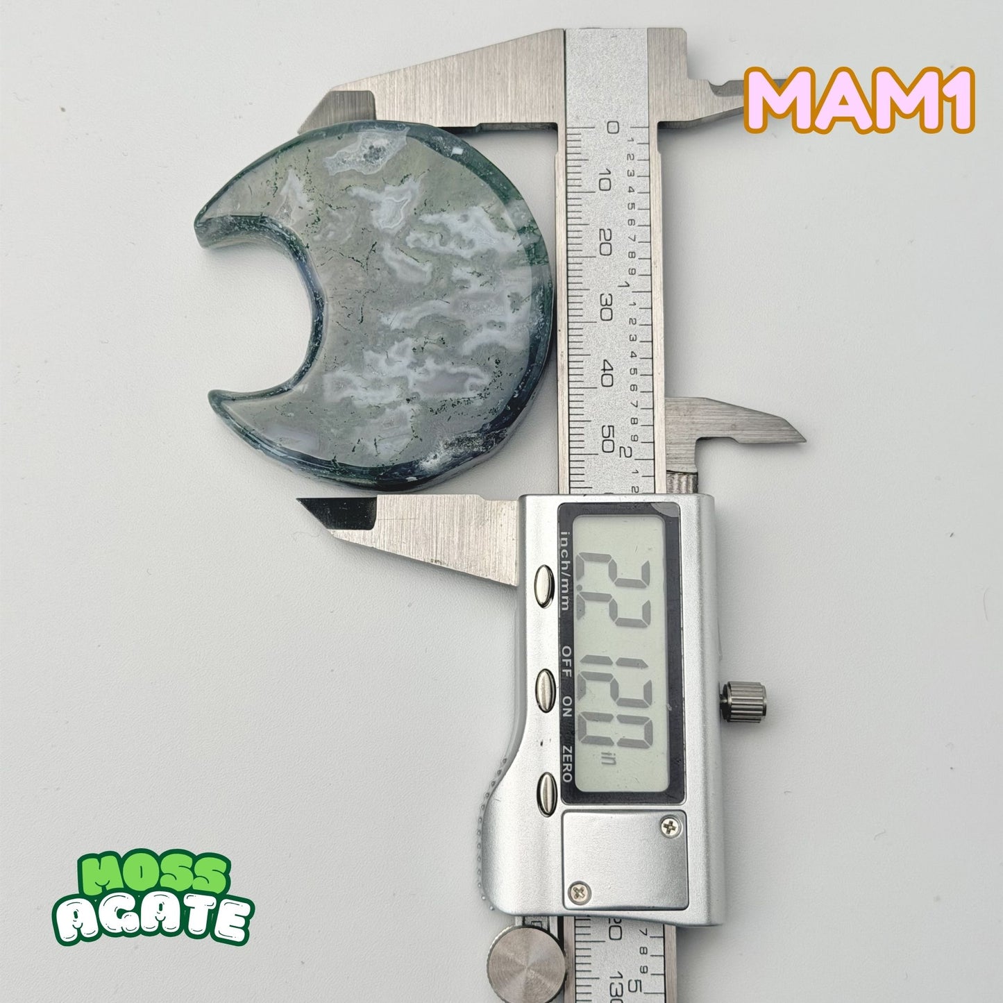Moss Agate Moon | MAM1