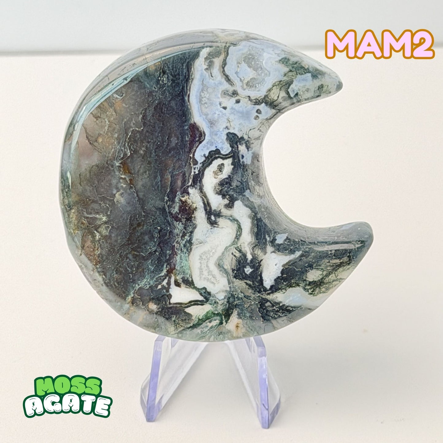 Moss Agate Moon | MAM2