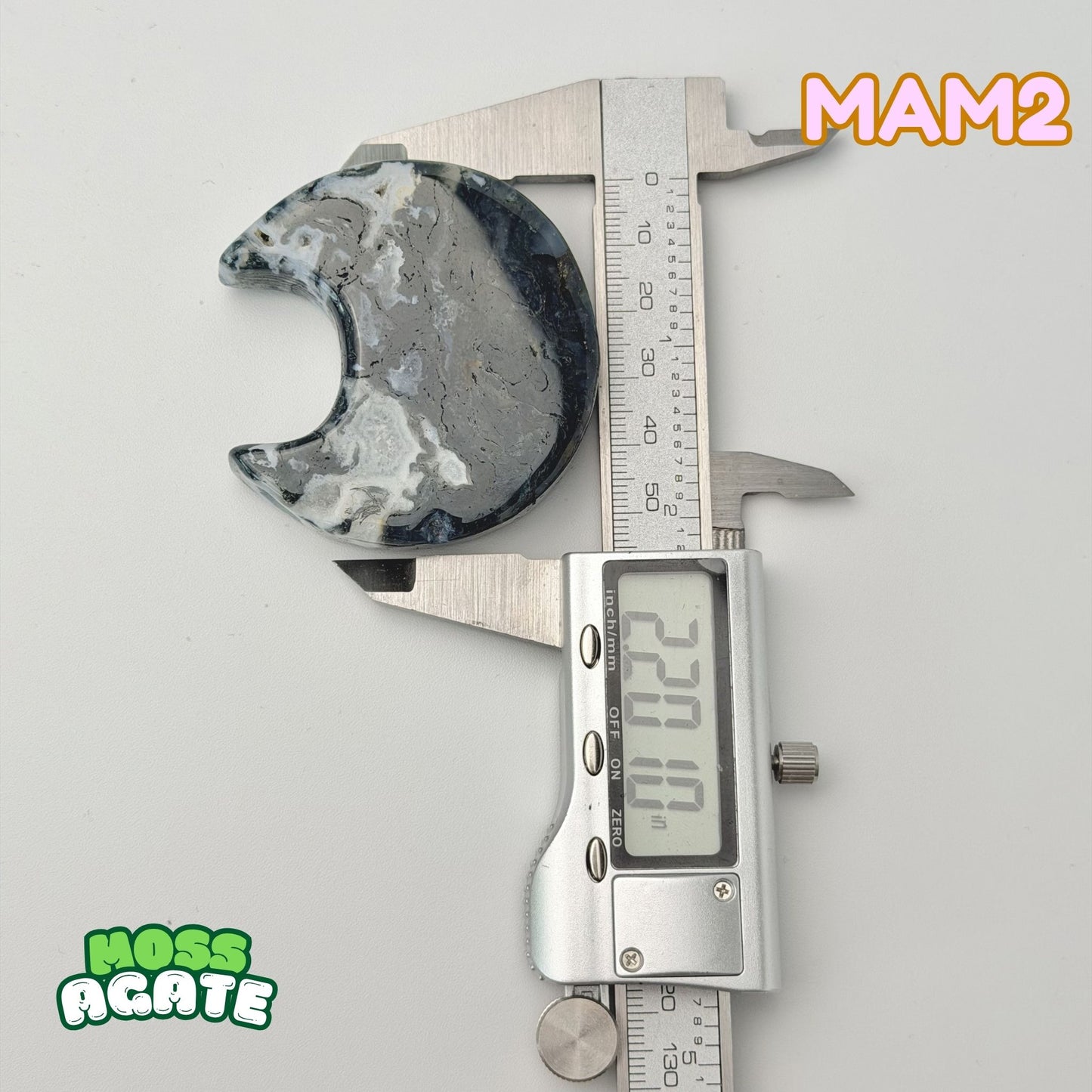 Moss Agate Moon | MAM2