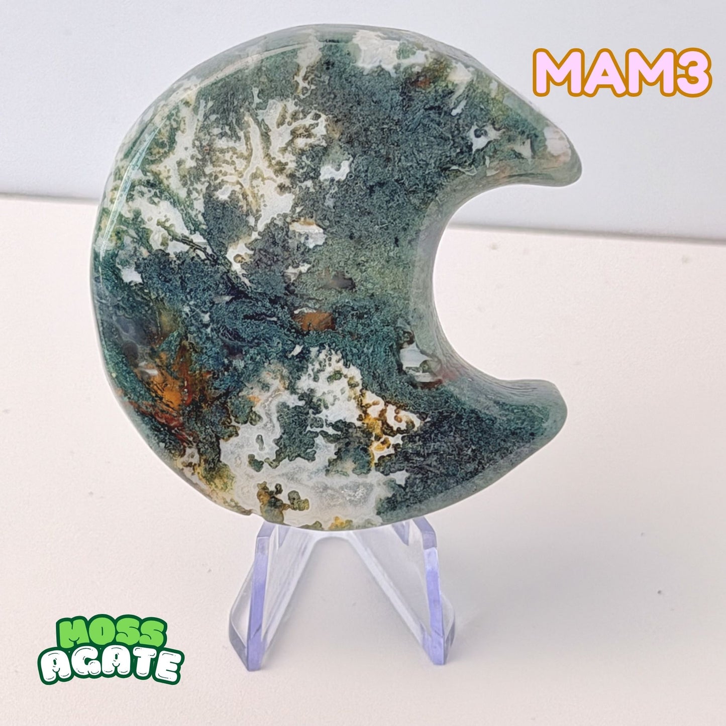 Moss Agate Moon | MAM3