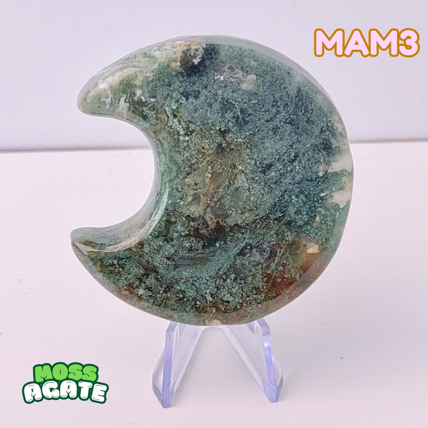 Moss Agate Moon | MAM3