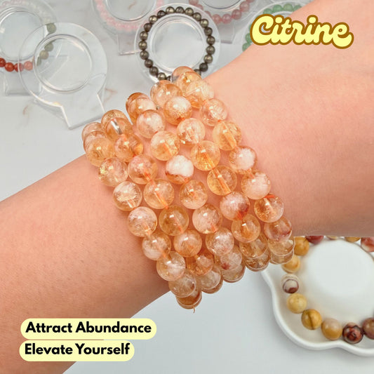 Citrine 8mm Bracelet