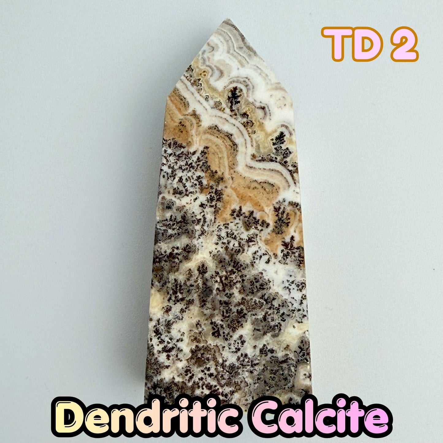 Dedritic Calcite Obelisk Tower | TD2