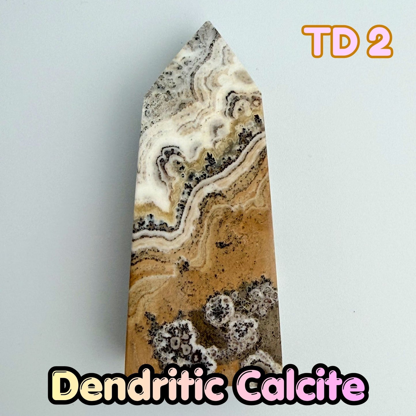 Dedritic Calcite Obelisk Tower | TD2