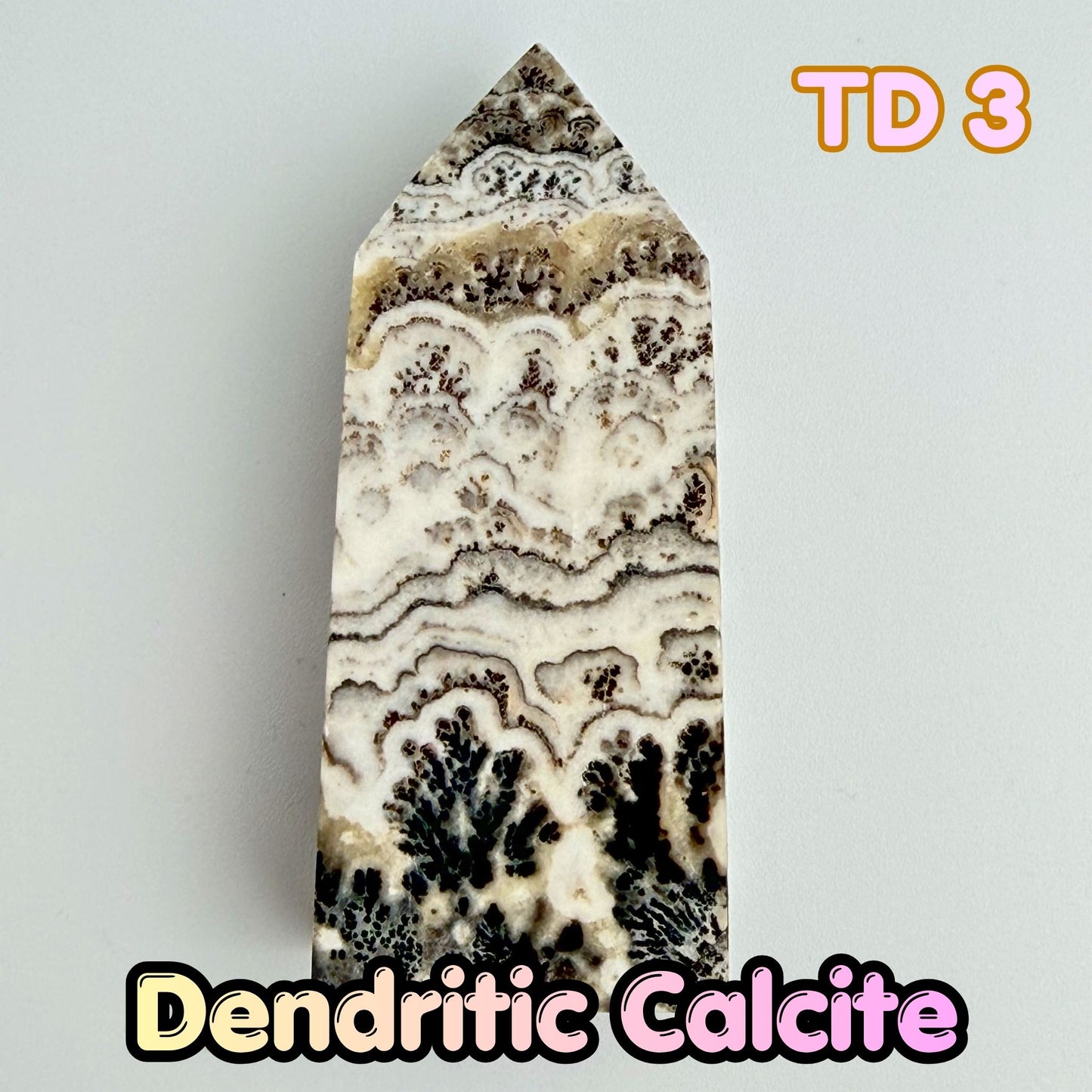 Dedritic Calcite Obelisk Tower | TD3