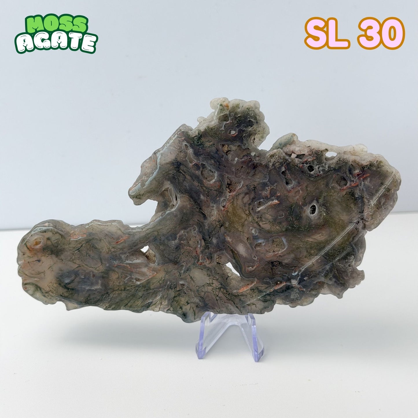 Moss Agate Slab | SL 30