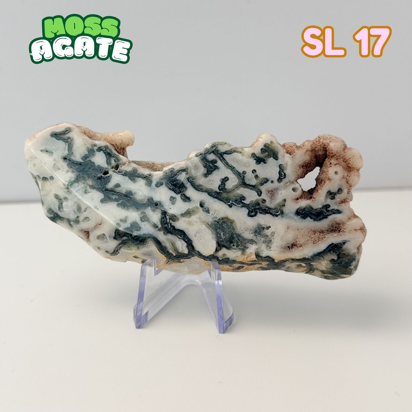Moss Agate Slab | SL 17