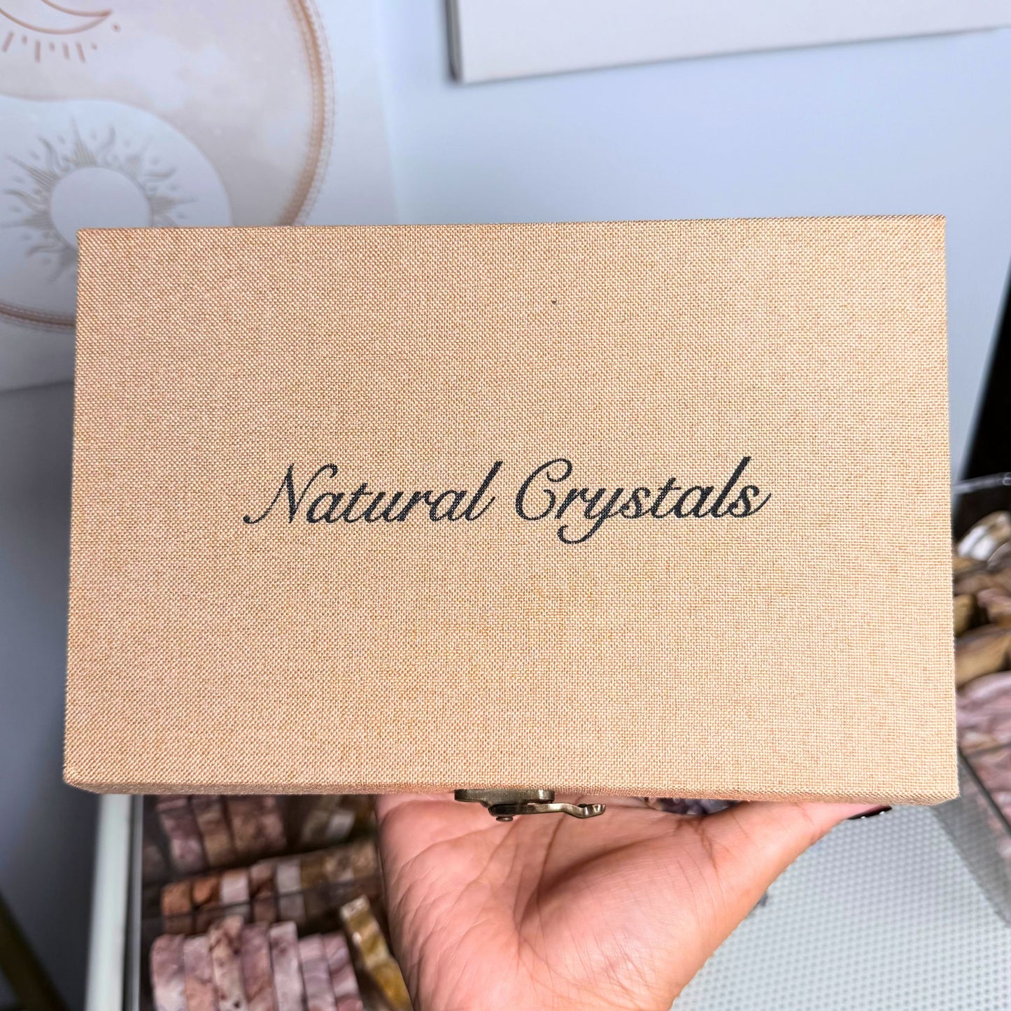 Assorted Natural Crystal Chip Mini Bottles Gift Set