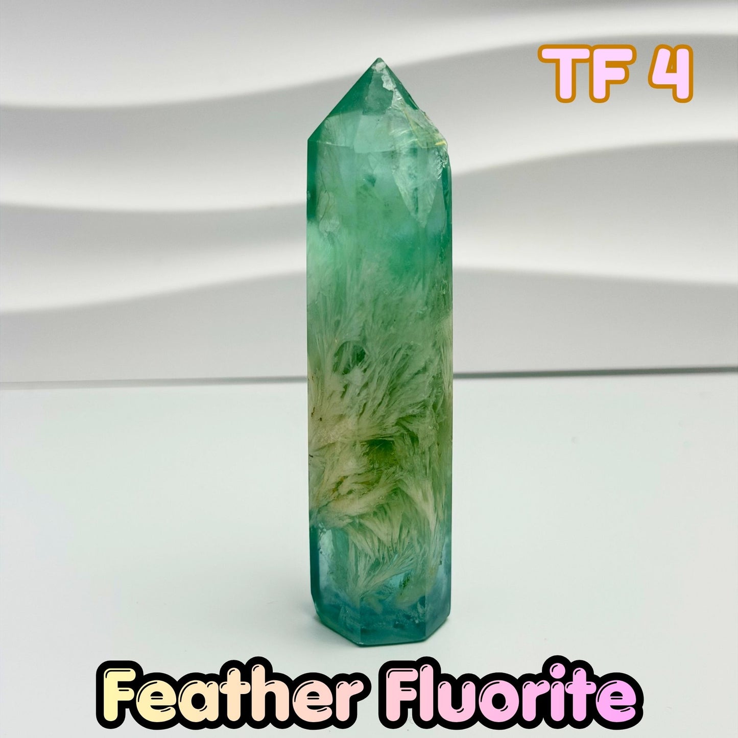 Feather Fluorite Tower | TF4