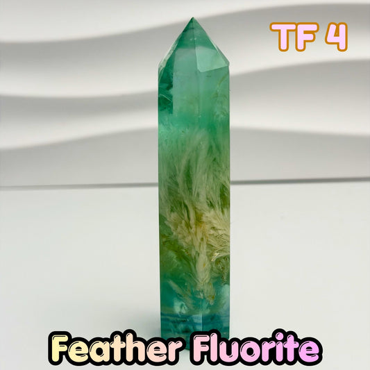 Feather Fluorite Tower | TF4