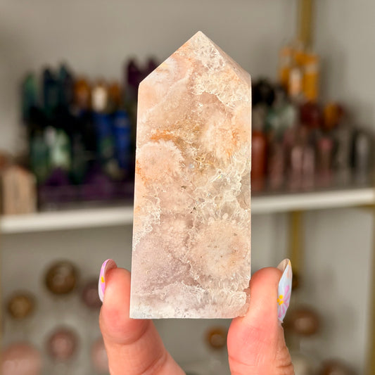 Pink Amethyst Obelisk Tower | PA3