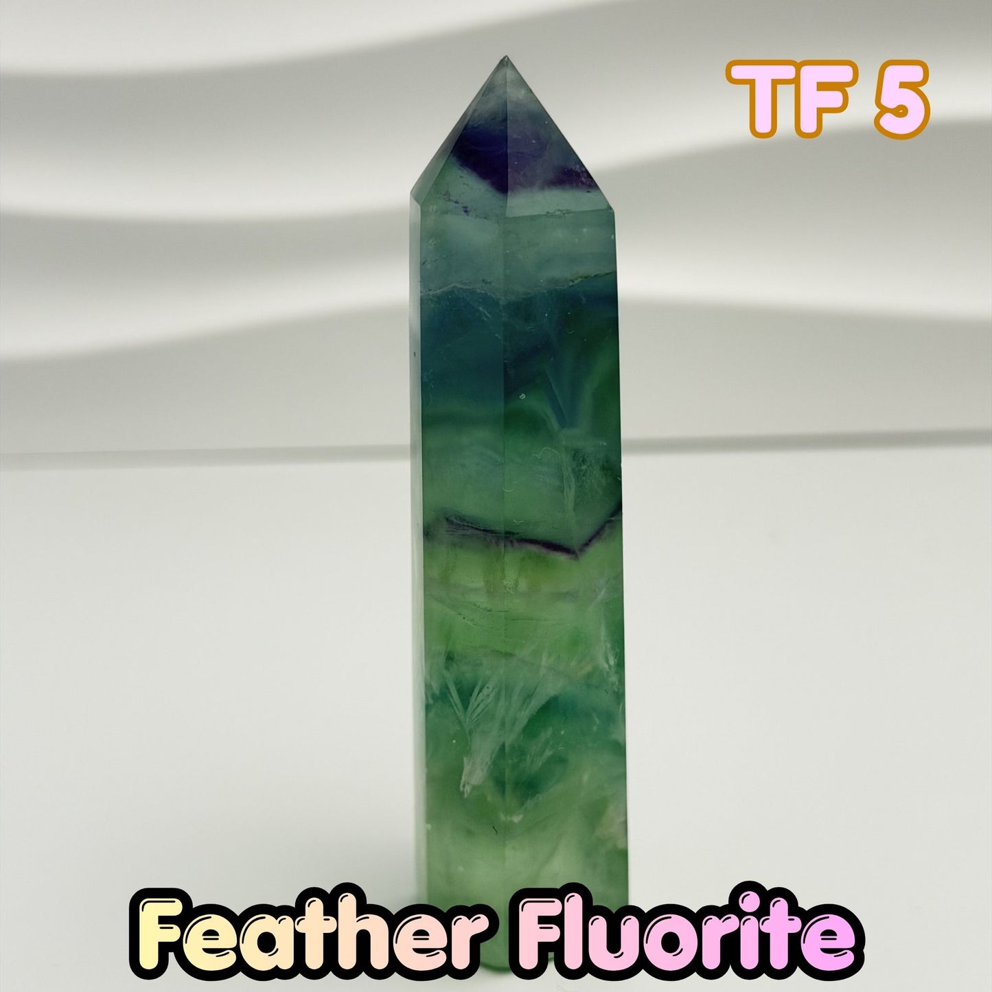 Feather Fluorite Tower | TF5