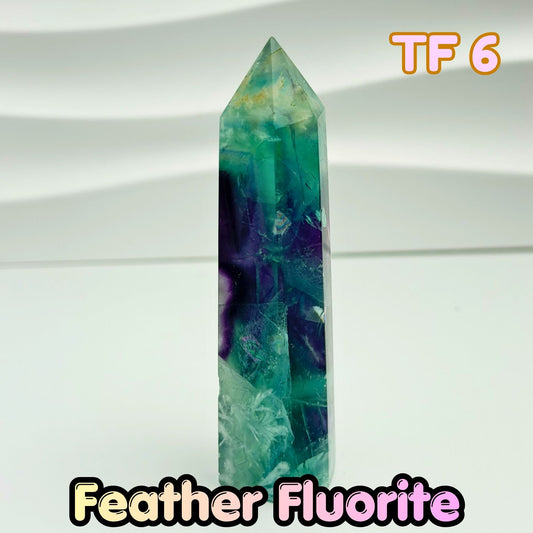 Feather Fluorite Tower | TF6