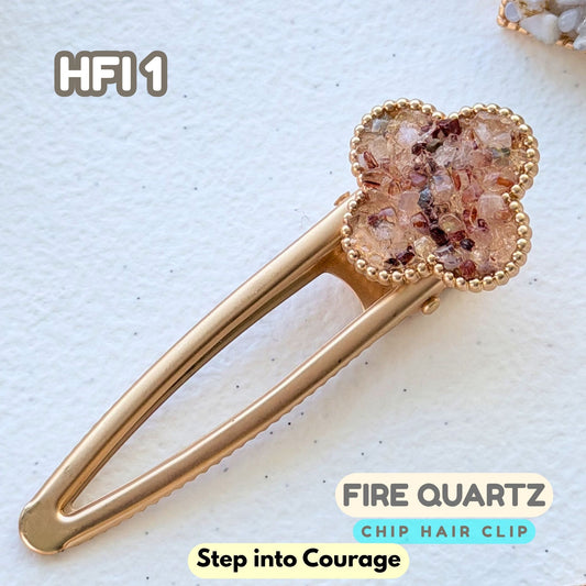 Fire Quartz Hair Clip | HFI1