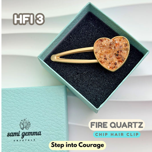 Fire Quartz Hair Clip | HFI3