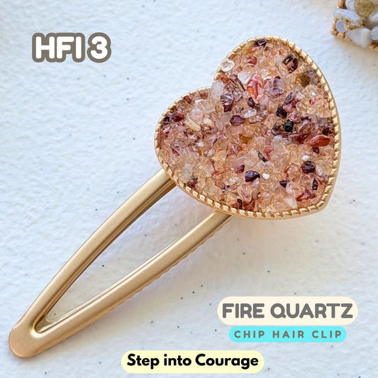 Fire Quartz Hair Clip | HFI3