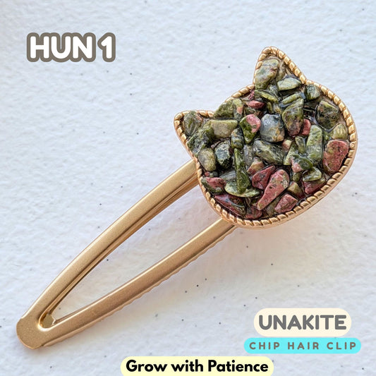 Unakite Hair Clip | HUN1