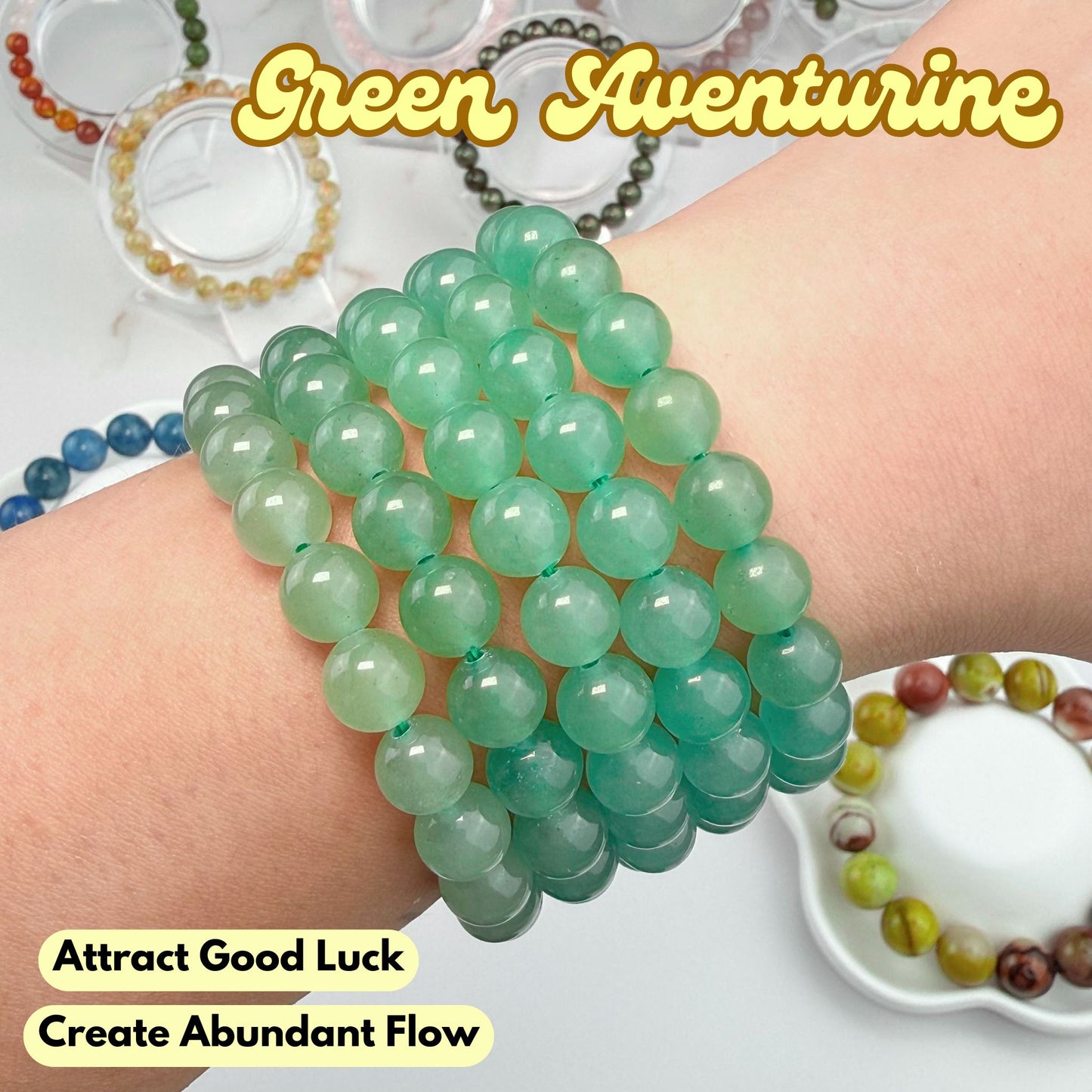 Green Aventurine 8mm Bracelet